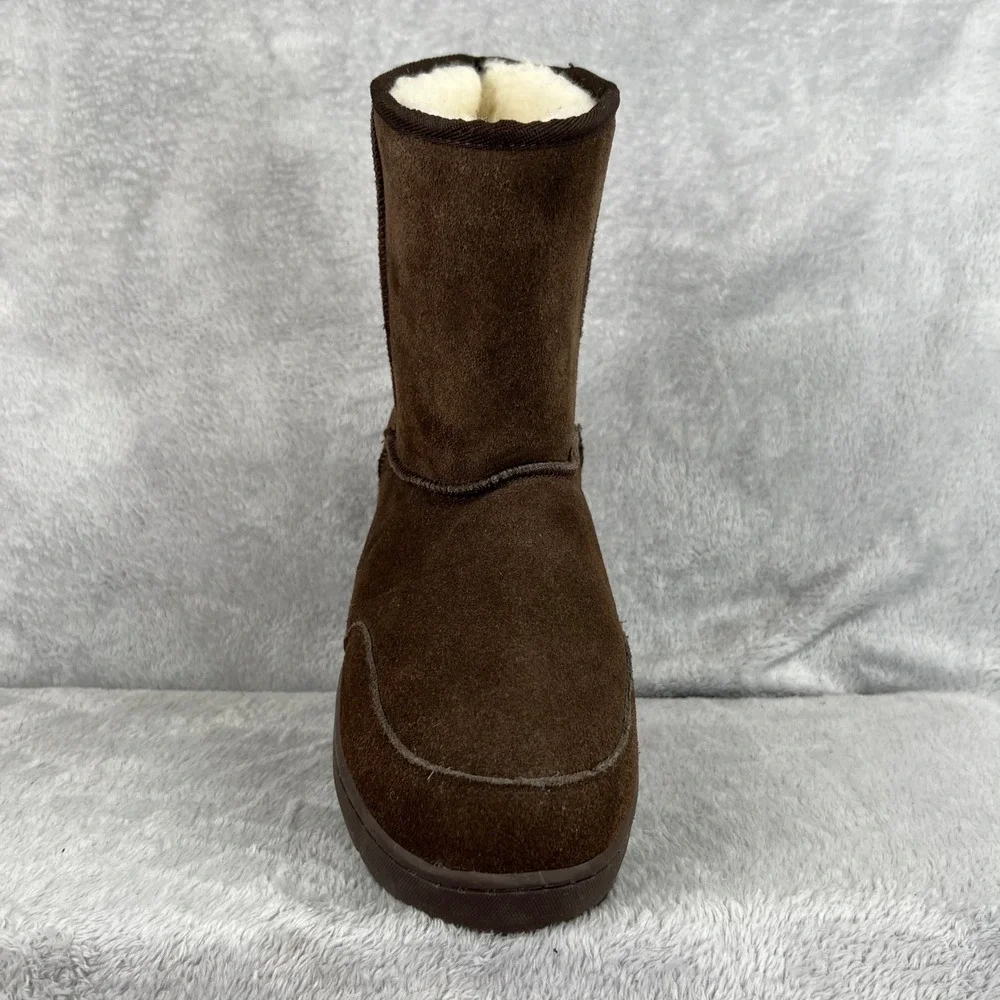 The Realm Suede Australian Wool Boots 13 Brown Men Winter Warm Outdoor